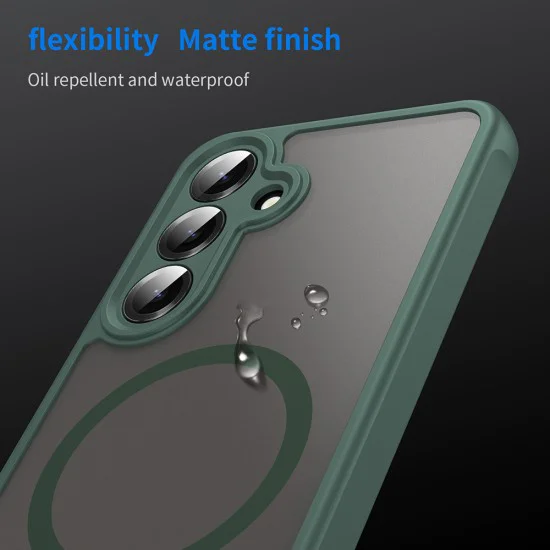 Калъф за Samsung Galaxy S24 - HaloFrost II MagSafe - Зелен