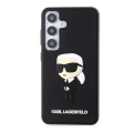 Калъф за Samsung Galaxy S24 - Karl Lagerfeld 3D Design (KLHCHCS24S3DRKINK) - Гумена Иконик