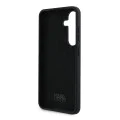 Калъф за Samsung Galaxy S24 - Karl Lagerfeld Silicone (KLHCHCS24SSMHMHKKNPK) - Ikonik Metal Pin