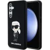 Калъф за Samsung Galaxy S24 - Karl Lagerfeld Silicone (KLHCHCS24SSNIKKBCK) - Ikonik