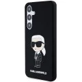 Калъф за Samsung Galaxy S24 - Karl Lagerfeld Silicone (KLHCHCS24SSNIKKBCK) - Ikonik