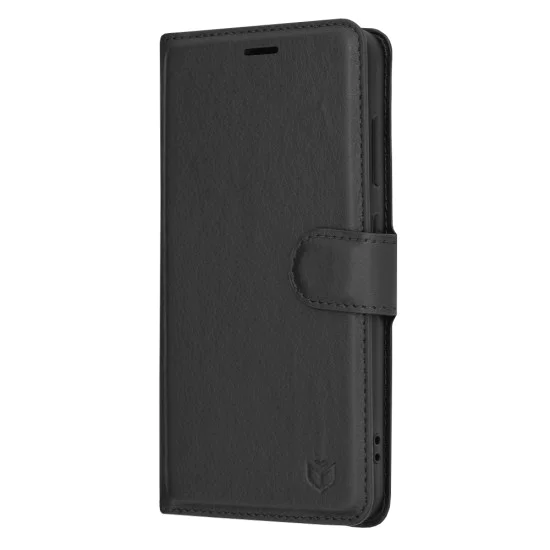 Калъф за Samsung Galaxy S24 - Кожено Протектор - Черен