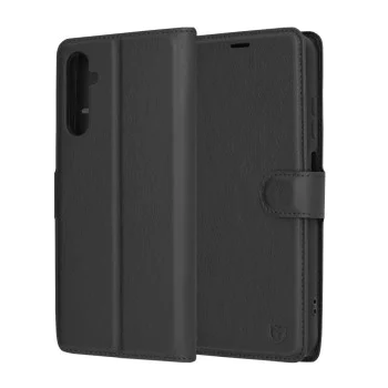 Калъф за Samsung Galaxy S24 - Кожено Протектор - Черен