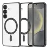 Калъф за Samsung Galaxy S24 - Luxury Crystal MagSafe - Черен