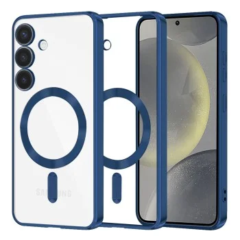 Калъф за Samsung Galaxy S24 - Luxury Crystal MagSafe - Deep Blue