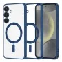 Калъф за Samsung Galaxy S24 - Luxury Crystal MagSafe - Deep Blue