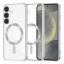Калъф за Samsung Galaxy S24 - Luxury Crystal MagSafe - Сребрист