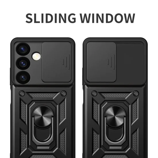 Калъф за Samsung Galaxy S24 Plus - CamShield Series - черен