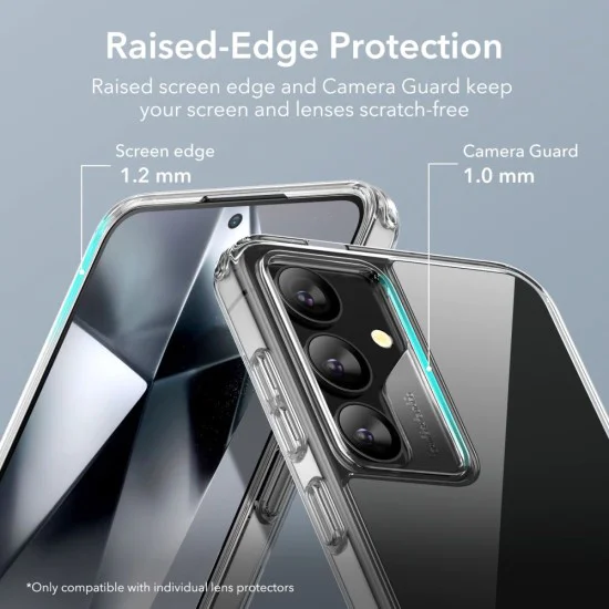 Калъф за Samsung Galaxy S24 Plus - ESR Air Shield Boost Kickstand - Clear