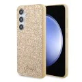 Калъф за Samsung Galaxy S24 Plus - Guess Glitter Script (GUHCS24MHGGGGSHD) - Златен