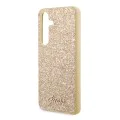 Калъф за Samsung Galaxy S24 Plus - Guess Glitter Script (GUHCS24MHGGGGSHD) - Златен
