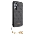 Калъф за Samsung Galaxy S24 Plus - Guess Hardcase 4G Charms Collection (GUHCS24MGF4GGR) - черен