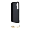 Калъф за Samsung Galaxy S24 Plus - Guess Hardcase 4G Charms Collection (GUHCS24MGF4GGR) - черен