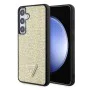 Калъф за Samsung Galaxy S24 Plus - Guess Rhinestone Triangle (GUHCS24MHDHDGPD) - златен