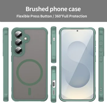 Калъф за Samsung Galaxy S24 Plus - HaloFrost II MagSafe - Зелен