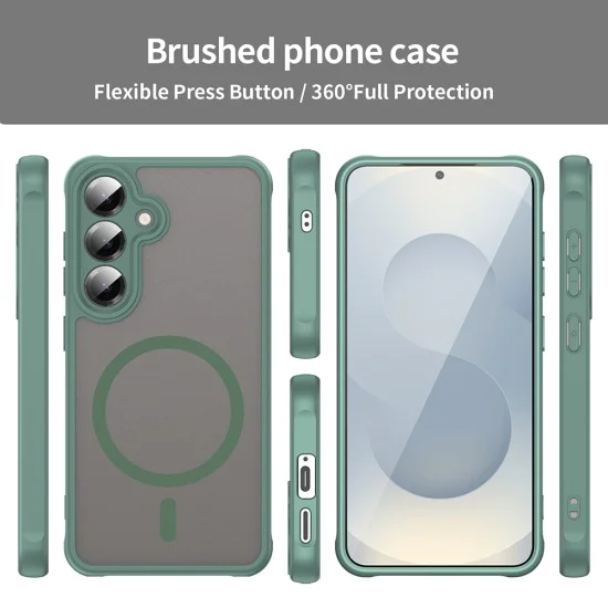 Калъф за Samsung Galaxy S24 Plus - HaloFrost II MagSafe - Зелен