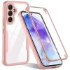 Калъф за Samsung Galaxy S24 Plus + Калъф - ColorVerse 360 ​​Series - Розов