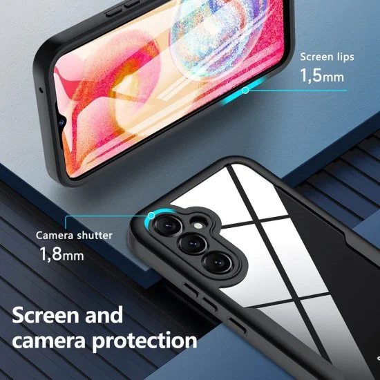 Калъф за Samsung Galaxy S24 Plus + Калъф - ColorVerse 360 ​​Series - Розов