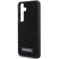 Калъф за Samsung Galaxy S24 Plus - Karl Lagerfeld Hardcase Rhinestone (KLHCHCS24MHDSPRK) - Метално лого