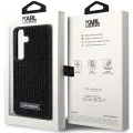 Калъф за Samsung Galaxy S24 Plus - Karl Lagerfeld Hardcase Rhinestone (KLHCHCS24MHDSPRK) - Метално лого