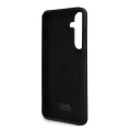Калъф за Samsung Galaxy S24 Plus - Karl Lagerfeld Silicone (KLHCHCS24MSMHMHKCNPK) - Karl&Choupette Metal Pin