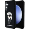Калъф за Samsung Galaxy S24 Plus - Karl Lagerfeld Silicone (KLHCHCS24MSNIKKBCK) - Ikonik