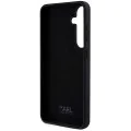 Калъф за Samsung Galaxy S24 Plus - Karl Lagerfeld Silicone (KLHCHCS24MSNIKKBCK) - Ikonik