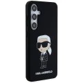 Калъф за Samsung Galaxy S24 Plus - Karl Lagerfeld Silicone (KLHCHCS24MSNIKKBCK) - Ikonik
