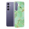 Калъф за Samsung Galaxy S24 Plus - Marble Series - Green Hex