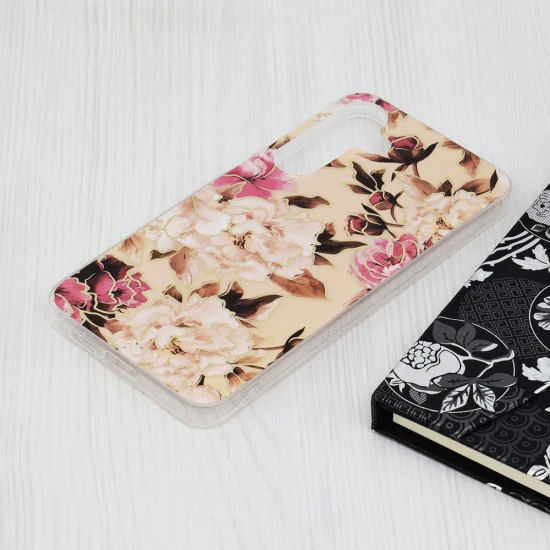 Калъф за Samsung Galaxy S24 Plus - Marble Series - Mary Berry Nude
