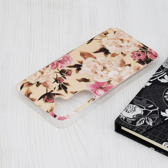 Калъф за Samsung Galaxy S24 Plus - Marble Series - Mary Berry Nude