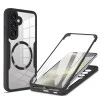 Калъф за Samsung Galaxy S24 Plus + Протектор - ColorVerse 360 ​​MagSafe MagSafe Series - Черен