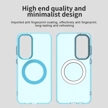 Калъф за Samsung Galaxy S24 Plus / S25 Plus - CandyCase MagSafe - Син