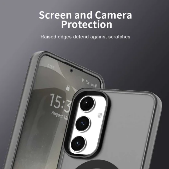 Калъф за Samsung Galaxy S24 Plus / S25 Plus - CandyCase MagSafe - черен