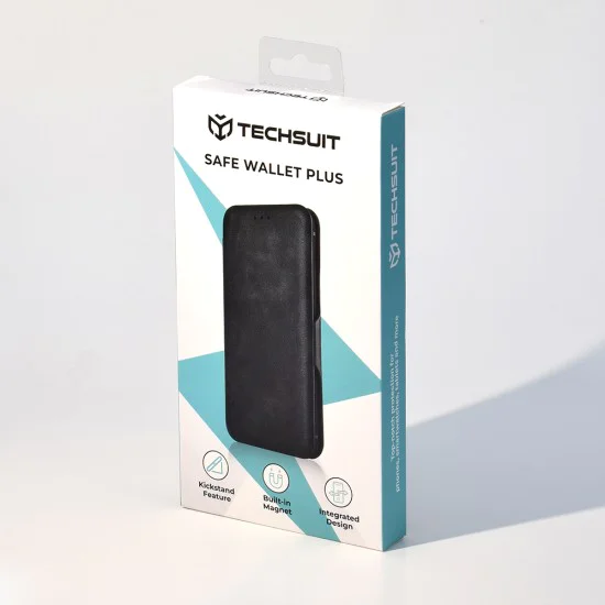 Калъф за Samsung Galaxy S24 Plus - Safe Wallet Plus - Зелен