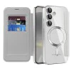 Калъф за Samsung Galaxy S24 Plus - SmartMag Book Case - Сив