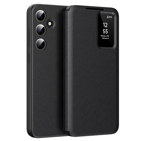 Калъф за Samsung Galaxy S24 Plus - SmartView Series - черен