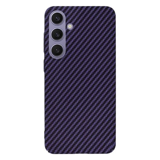 Калъф за Samsung Galaxy S24 Plus - Techsuit - Carbonite FiberShell - Лилав