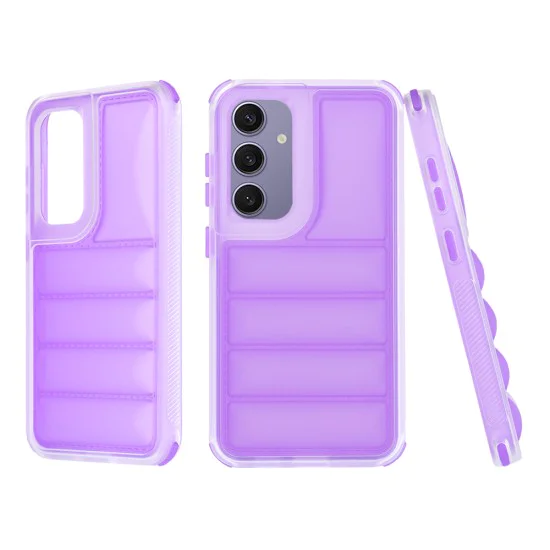 Калъф за Samsung Galaxy S24 Plus - Wave Shield - Лилав