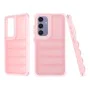 Калъф за Samsung Galaxy S24 Plus - Wave Shield - Розов
