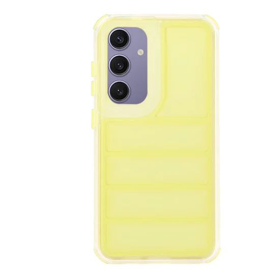 Калъф за Samsung Galaxy S24 Plus - Wave Shield - Жълт