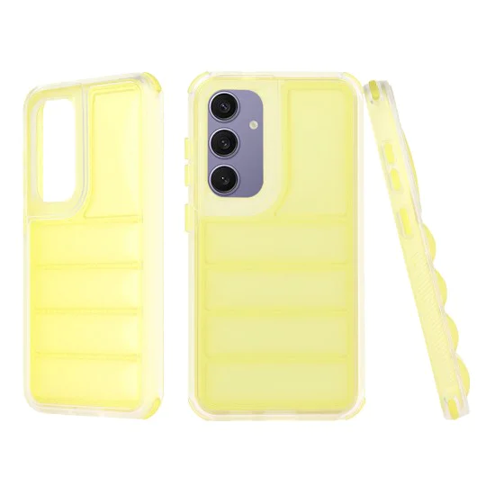 Калъф за Samsung Galaxy S24 Plus - Wave Shield - Жълт