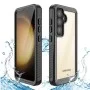 Калъф за Samsung Galaxy S24 Plus - водоустойчив корпус ShellBox IP68 - черен