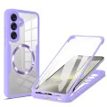 Калъф за Samsung Galaxy S24 + Протектор - ColorVerse 360 ​​MagSafe MagSafe Series - Лилав