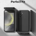 Калъф за Samsung Galaxy S24 - Ringke Silicone Magnetic MagSafe - черен