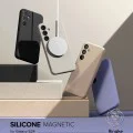 Калъф за Samsung Galaxy S24 - Ringke Silicone Magnetic MagSafe - черен