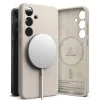 Калъф за Samsung Galaxy S24 - Ringke - Силиконов магнитен MagSafe - Каменен