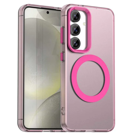 Калъф за Samsung Galaxy S24 / S25 - CandyCase MagSafe - Розов