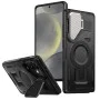 Калъф за Samsung Galaxy S24 / S25 - Techsuit - CamVault MagSafe - Черен