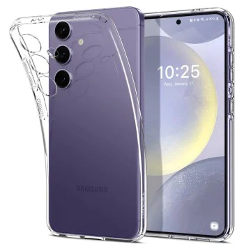 Калъф за Samsung Galaxy S24 - Spigen Liquid Crystal - Прозрачен